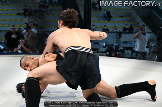 2022-05-07 Milano in the Cage 8 07457 Ravasini Leonardo-Ayoub Nacer - MMA 61kg